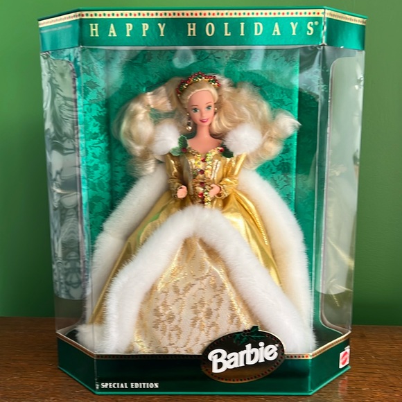 1994 Happy Holidays Barbie, NIB - Picture 1 of 6